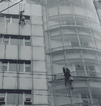 成都鋁塑板外墻清洗，四川外墻鋁板清洗